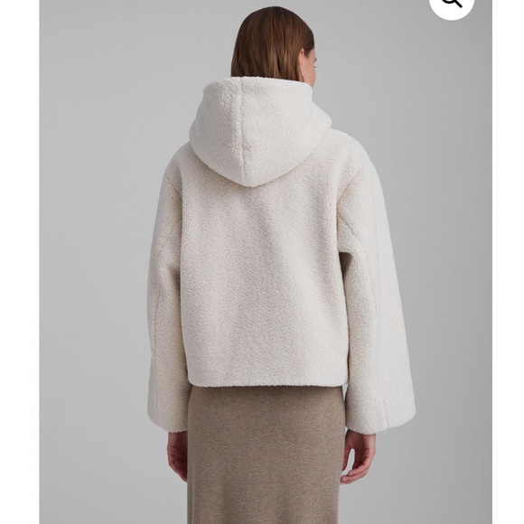 Club Monaco Ivory Teddy Jacket - Picture 3 of 7